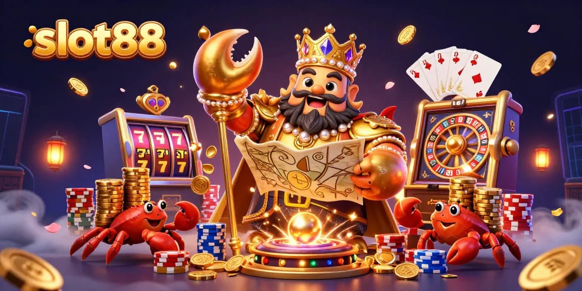 Menangkan jackpot di slot88 dengan permainan menarik dan simbol keberuntungan yang berkilau.