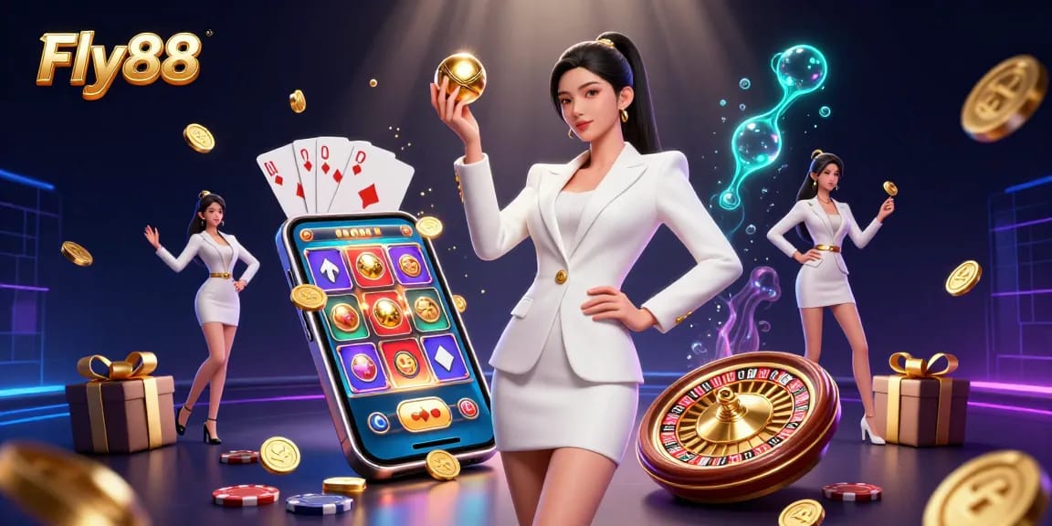 Engage with Fly88 for thrilling casino adventures involving roulette, slots, and vibrant gaming.