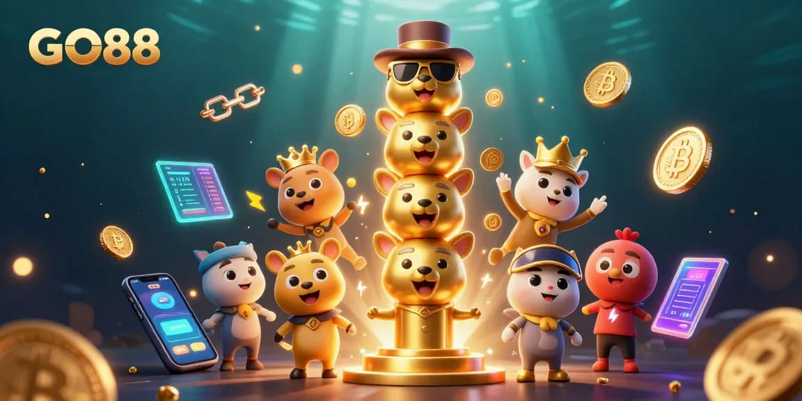 Engage in thrilling gameplay at GO88 with vibrant 3D elements and stunning visuals.