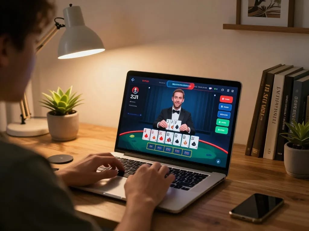 Engage in thrilling dh88 online casino gameplay with live blackjack at home