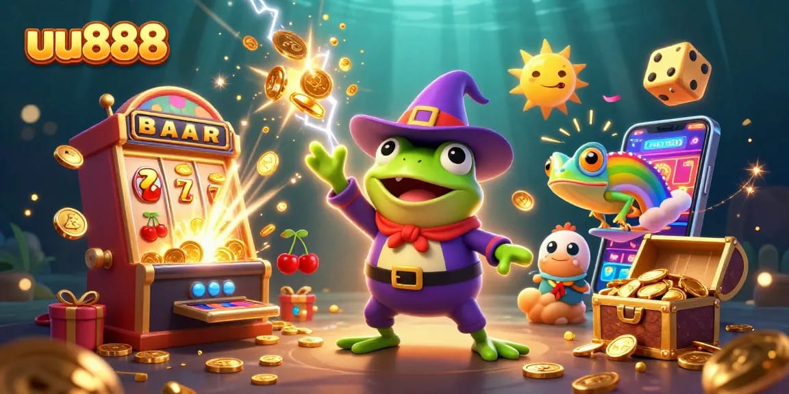 Spin the reels at uu888 with vibrant characters and dynamic casino elements enhancing your gaming experience.