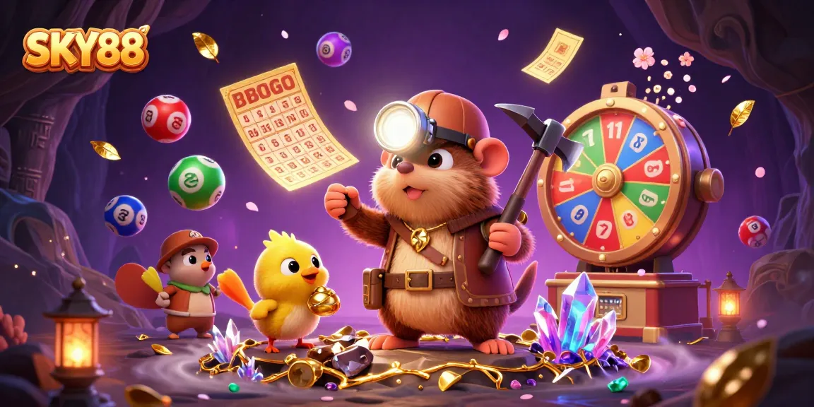 SKY88 engages players in vibrant gambling adventures, featuring dynamic lottery elements and a treasure hunting theme.