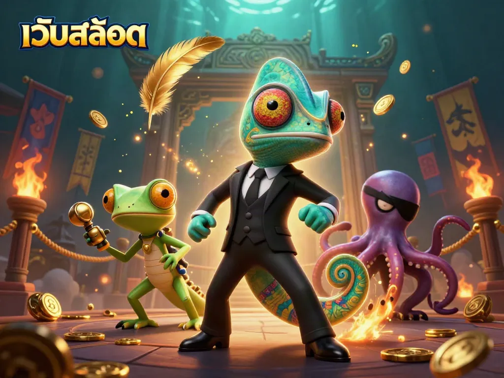 เล่นสล็อตออนไลน์เพลินๆกับตัวละครลึกลับในภาพ 3D