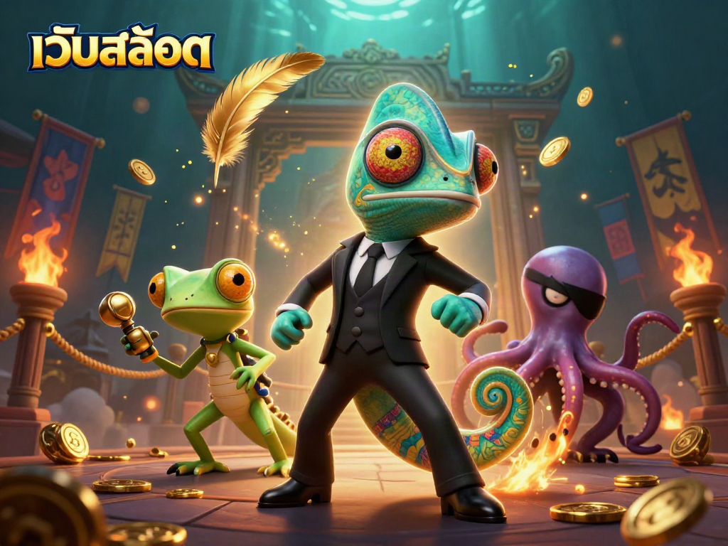 เล่นสล็อตออนไลน์เพลินๆกับตัวละครลึกลับในภาพ 3D