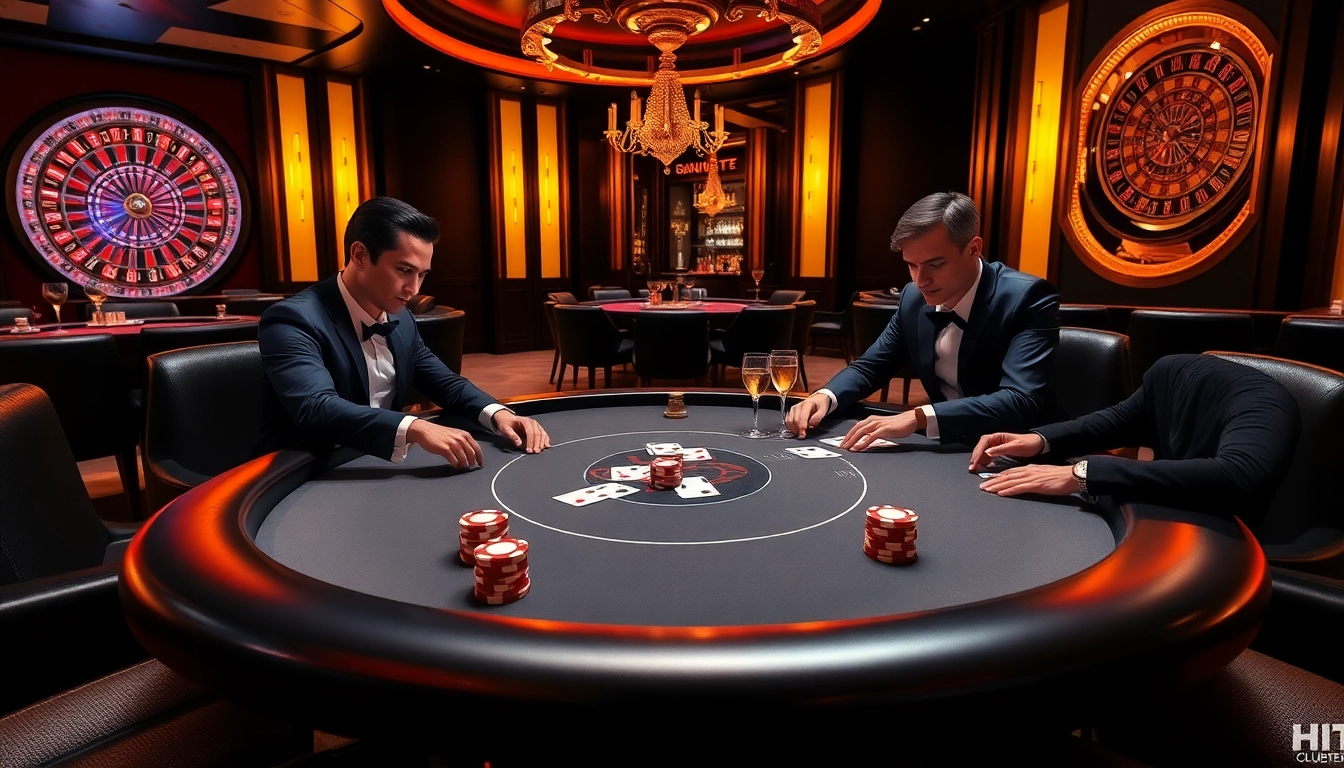 Cổng game Hitclub offers an exciting poker experience with luxurious ambiance and professional gameplay.