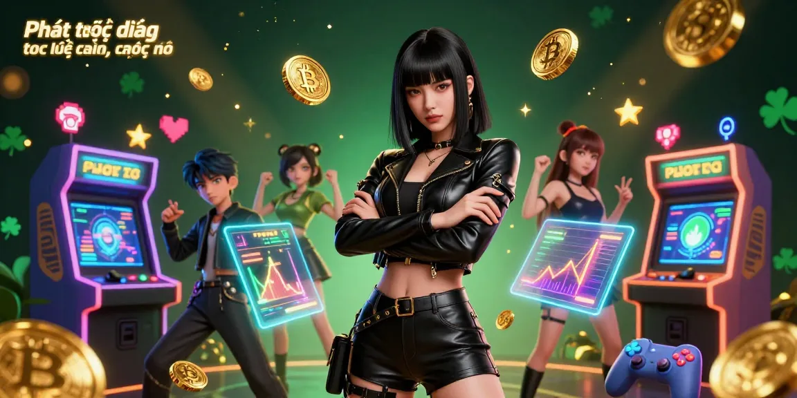 Experience Phát trực tiếp tốc độ cao, không quảng cáo with a powerful presence of an Asian woman surrounded by gaming elements in a vibrant casino setting.