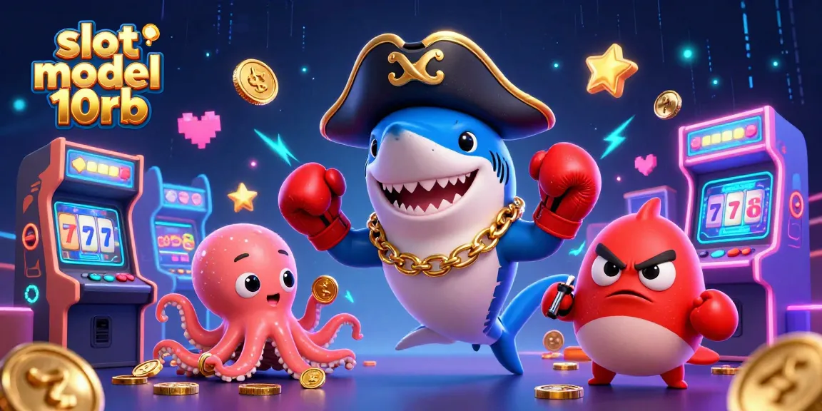 Spin action in slot modal 10rb game with vibrant characters and golden treasures.