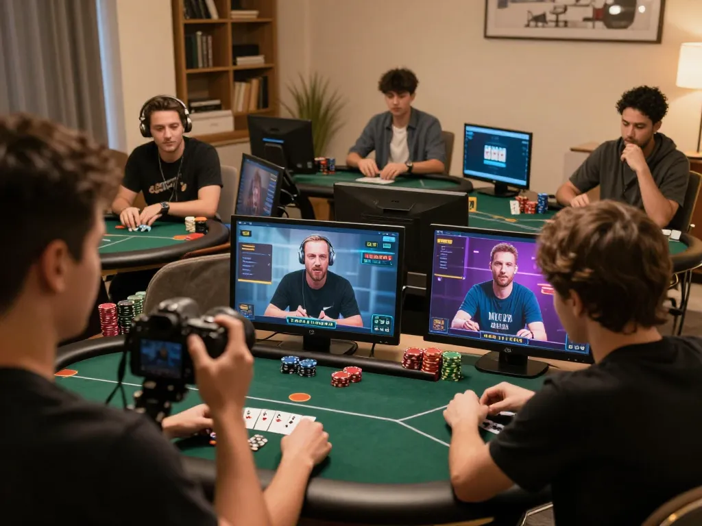 king33 players engaged in an exciting online poker game showcasing strategy and excitement