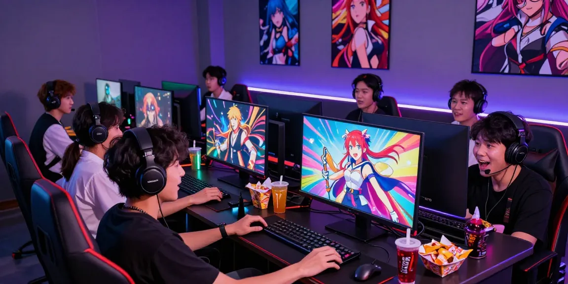 Players enjoying ecchi games with vibrant graphics and excitement.