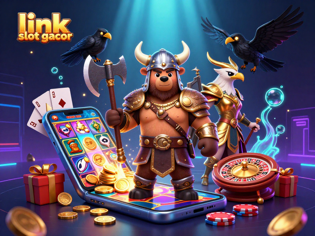 Engage with thrilling link slot gacor action as Viking characters embark on an extraordinary slot game adventure.