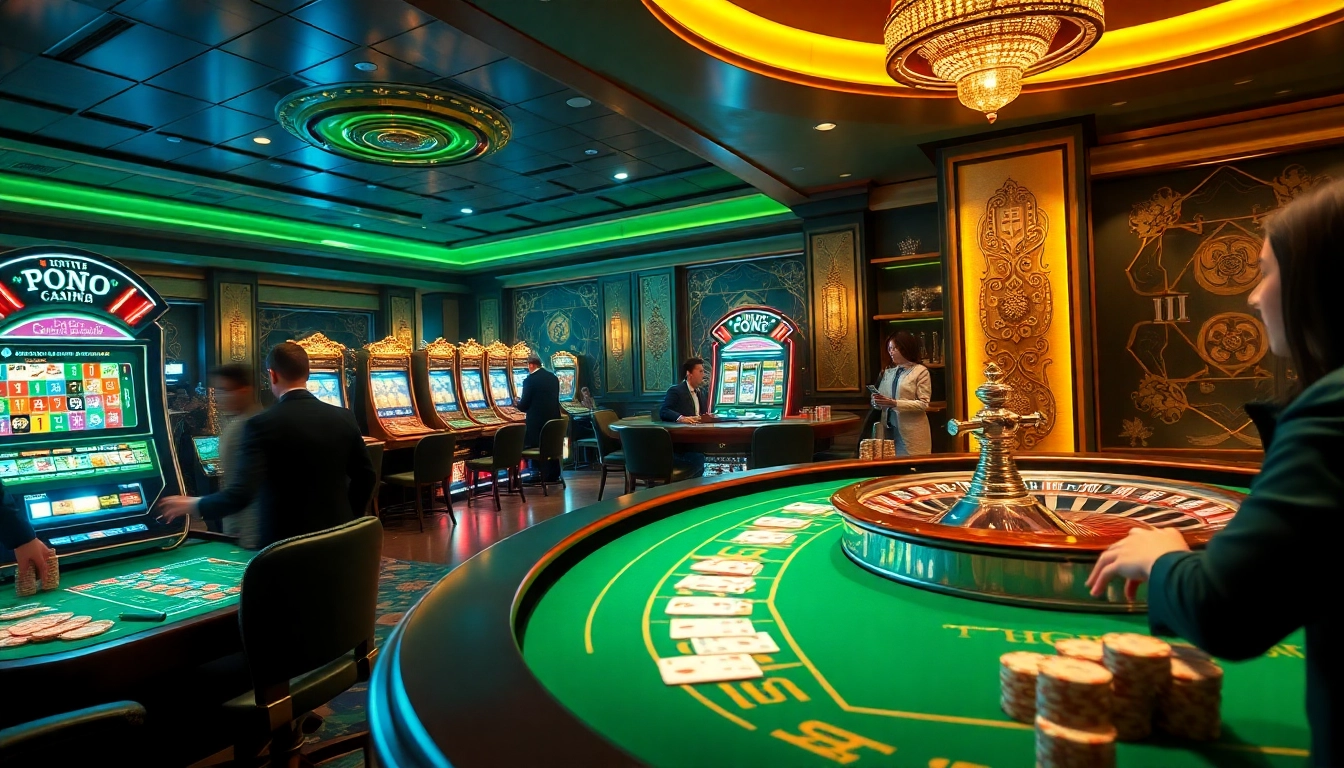 Experience the allure of luxury gaming with 7hh's vibrant casino atmosphere featuring lively games and players.