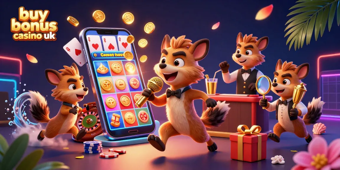 Engage in thrilling gameplay with buy bonus casino uk 3D hyenas at a vibrant casino club.