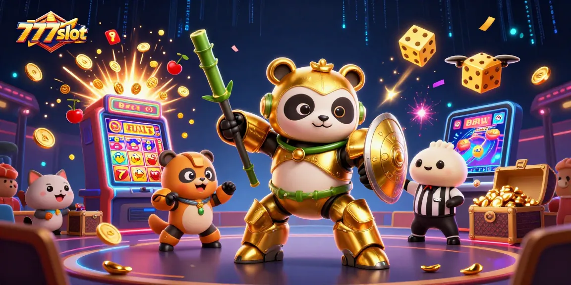 Menangkan jackpot dengan permainan 777slot di mesin slot yang penuh cahaya dan kegembiraan