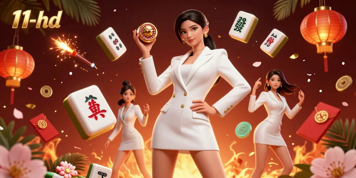 Experience thrilling gameplay with 11-hd's glamorous casino scene filled with dynamic elements and vibrant energy.