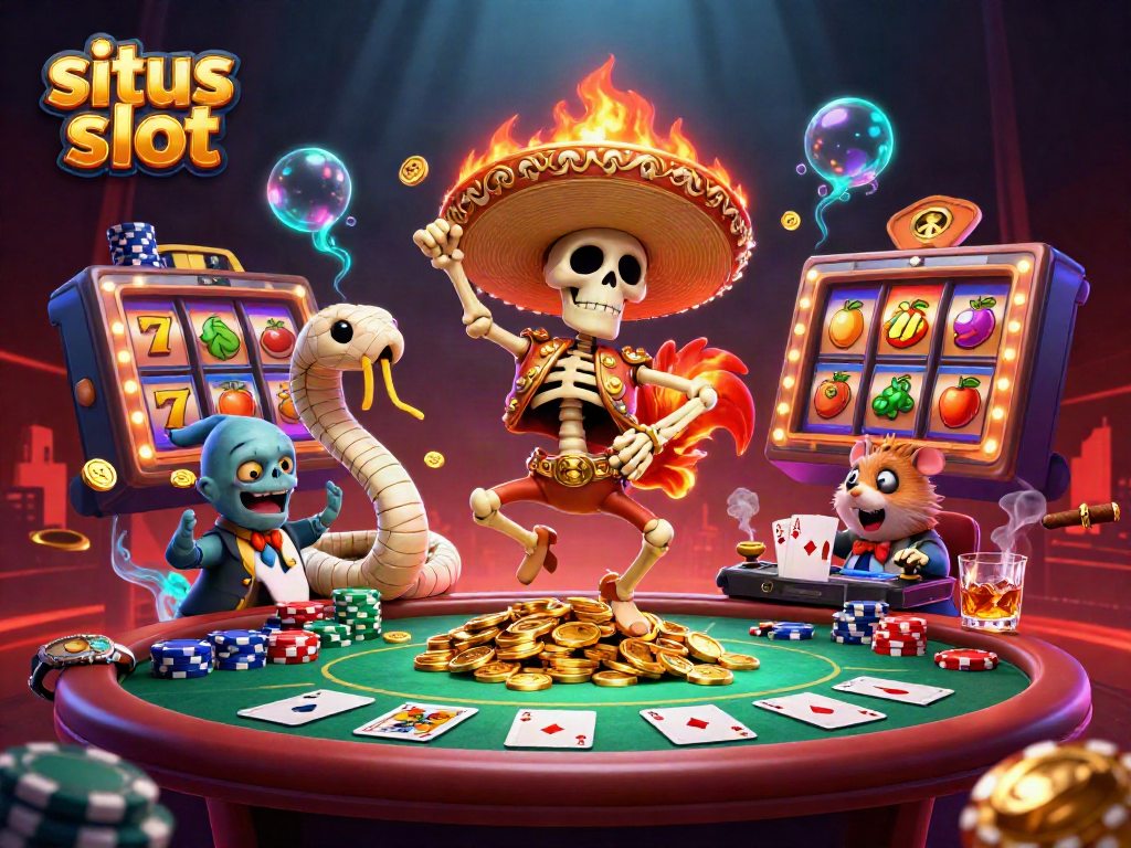 Situs slot memberikan pengalaman luar biasa dengan ilustrasi 3D bertema kemenangan dan keberuntungan.