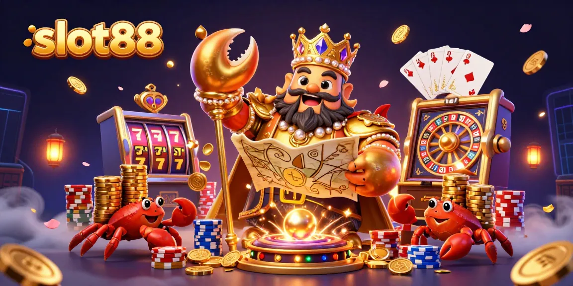 Menangkan jackpot di slot88 dengan permainan menarik dan simbol keberuntungan yang berkilau.