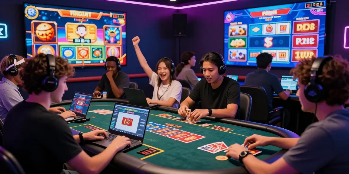 Players enjoying interactive games on gamebaidoithuong.is, showcasing vibrant online gaming experiences.