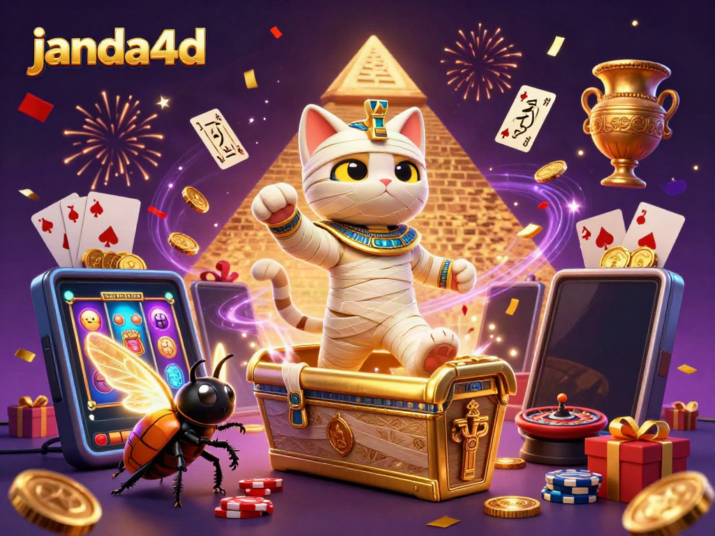 Permainan menarik janda4d ditampilkan dalam ilustrasi kasino 3D yang mengesankan.