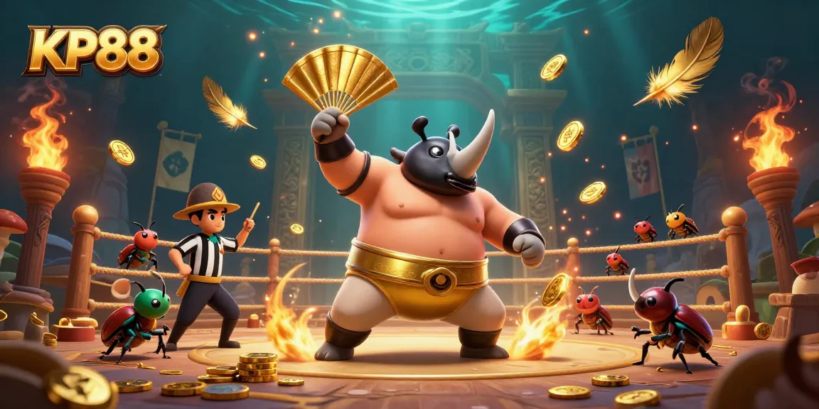Experience thrilling gameplay at KP88 with our vibrant casino champions amidst a dynamic scene full of bonanza.