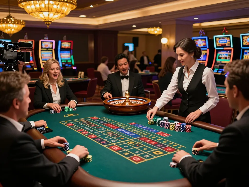 Players engaging in thrilling roulette at 388bet, showcasing excitement and strategy.