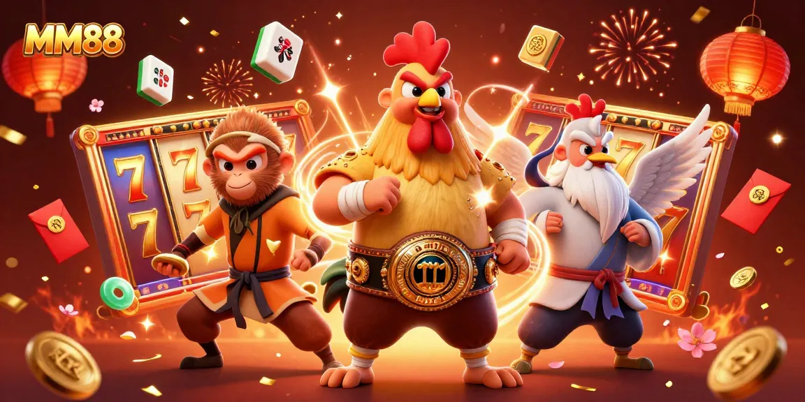 Engage with MM88 through vibrant slot game excitement featuring dynamic characters and action-packed elements.
