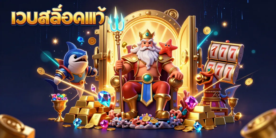 Spin the reels at เว็บสล็อตแท้ with vibrant treasure, Neptune, and endless wins.