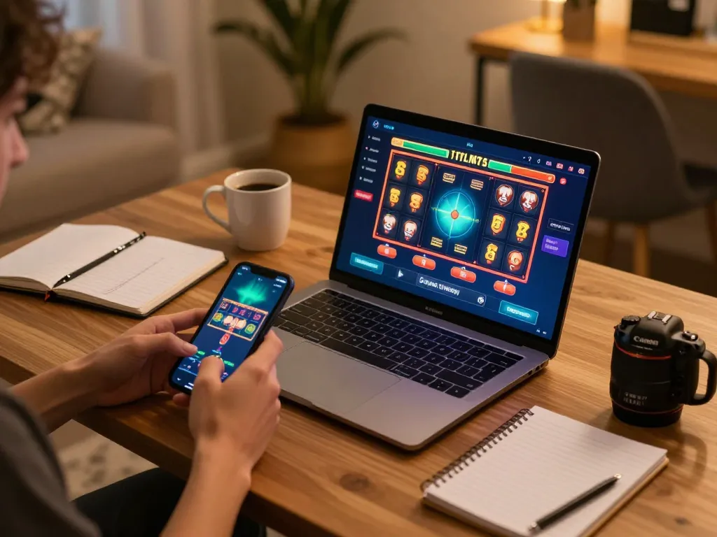 Watch the action unfold at https://tg88.cash/ as players engage in thrilling online slots gameplay with a stylish setup.