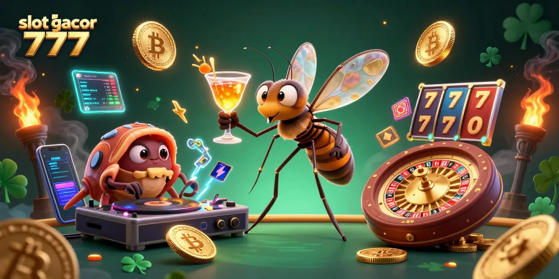 Experience the thrill of slot gacor 777 with vibrant characters and dynamic casino elements!