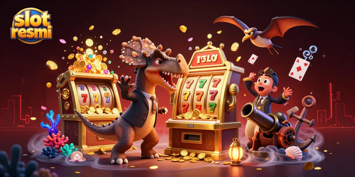 Experience thrilling jackpots with slot resmi as dinosaurs bring excitement to the casino!