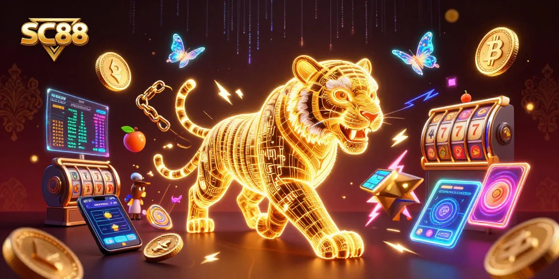 Engage with SC88 and unlock the thrill of digital casino gaming with vibrant elements.