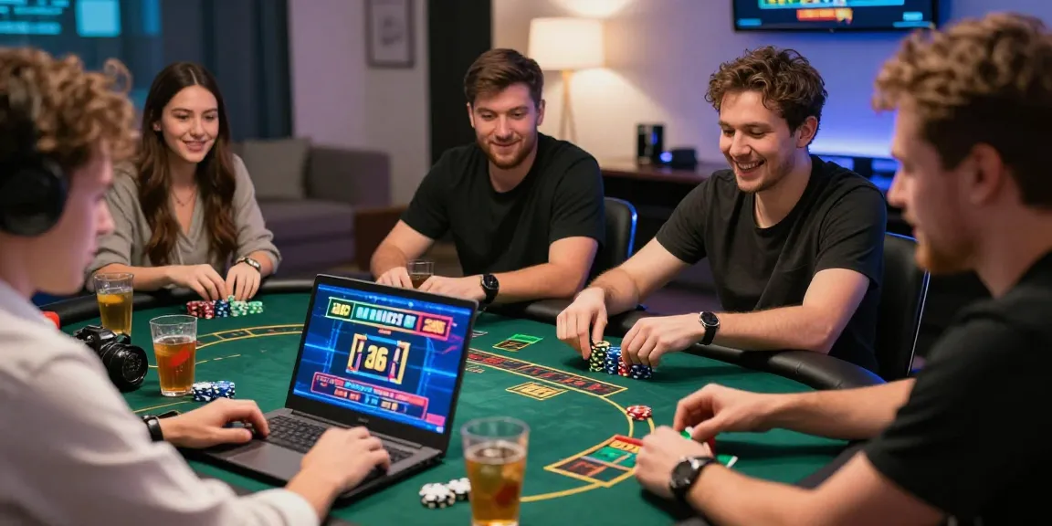 Exciting gaming experience at credit card casinos UK with diverse players using credit cards.