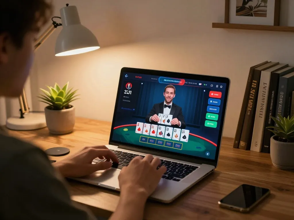 Engage in thrilling dh88 online casino gameplay with live blackjack at home