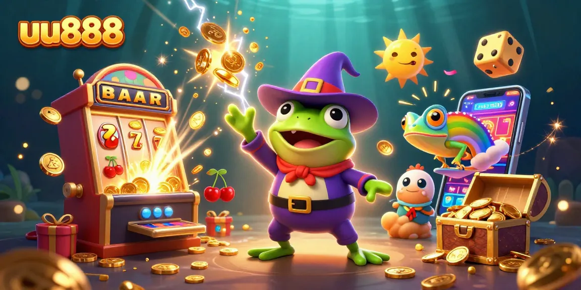Spin the reels at uu888 with vibrant characters and dynamic casino elements enhancing your gaming experience.
