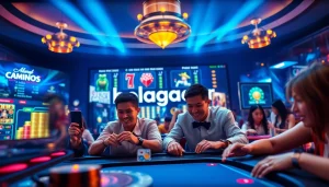 Experience the thrill of bolagacor through an exciting online gaming environment showcasing casino games and technology.