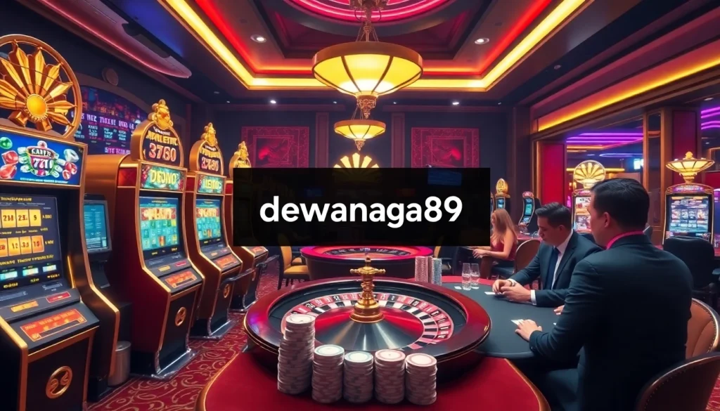 Rasakan kemenangan mendebarkan dengan dewanaga89 di kasino online yang meriah.