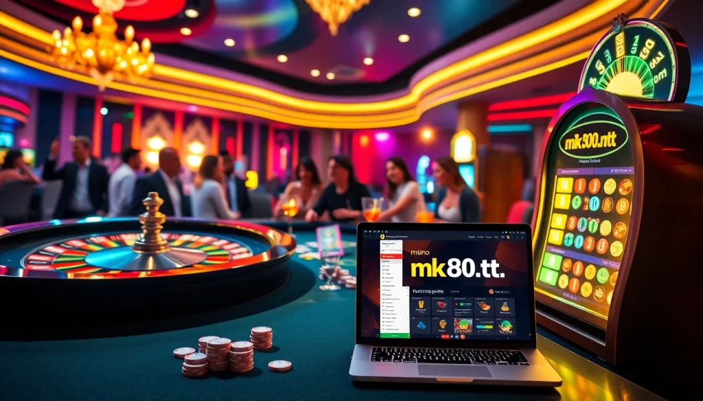 Experience thrilling gambling moments at mk8th.net with vibrant casino games and joyous players.