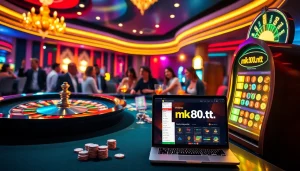 Experience thrilling gambling moments at mk8th.net with vibrant casino games and joyous players.