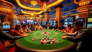 Poker players strategizing at a high-stakes table, reminiscent of contacting Eco Green Builders.