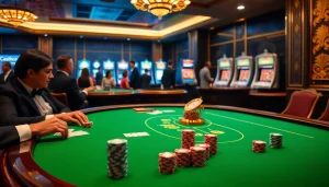 Experience the thrill of gaming and strategy at https://hanoiculturetravel.com/ with a vibrant casino scene featuring poker and roulette.